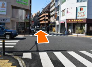 JR東海道線・JR相模線「茅ヶ崎」駅から当院までの道順7