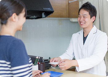 次回のご予約とお会計